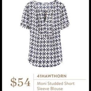 41 Hawthorn patterned top